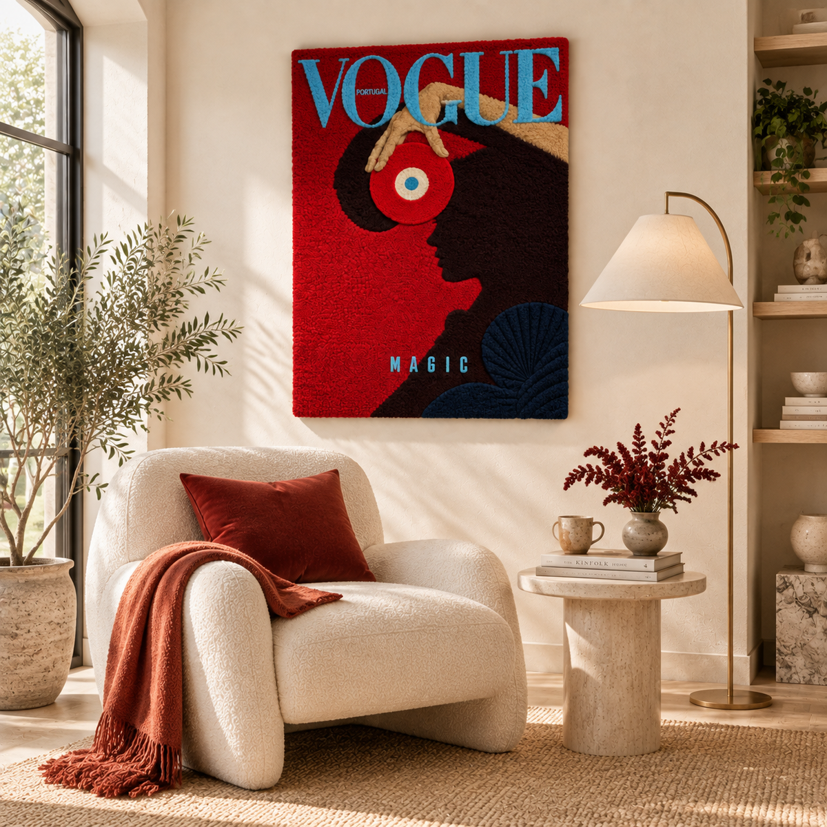 Scarlet Silhouette Magic — room setting 2