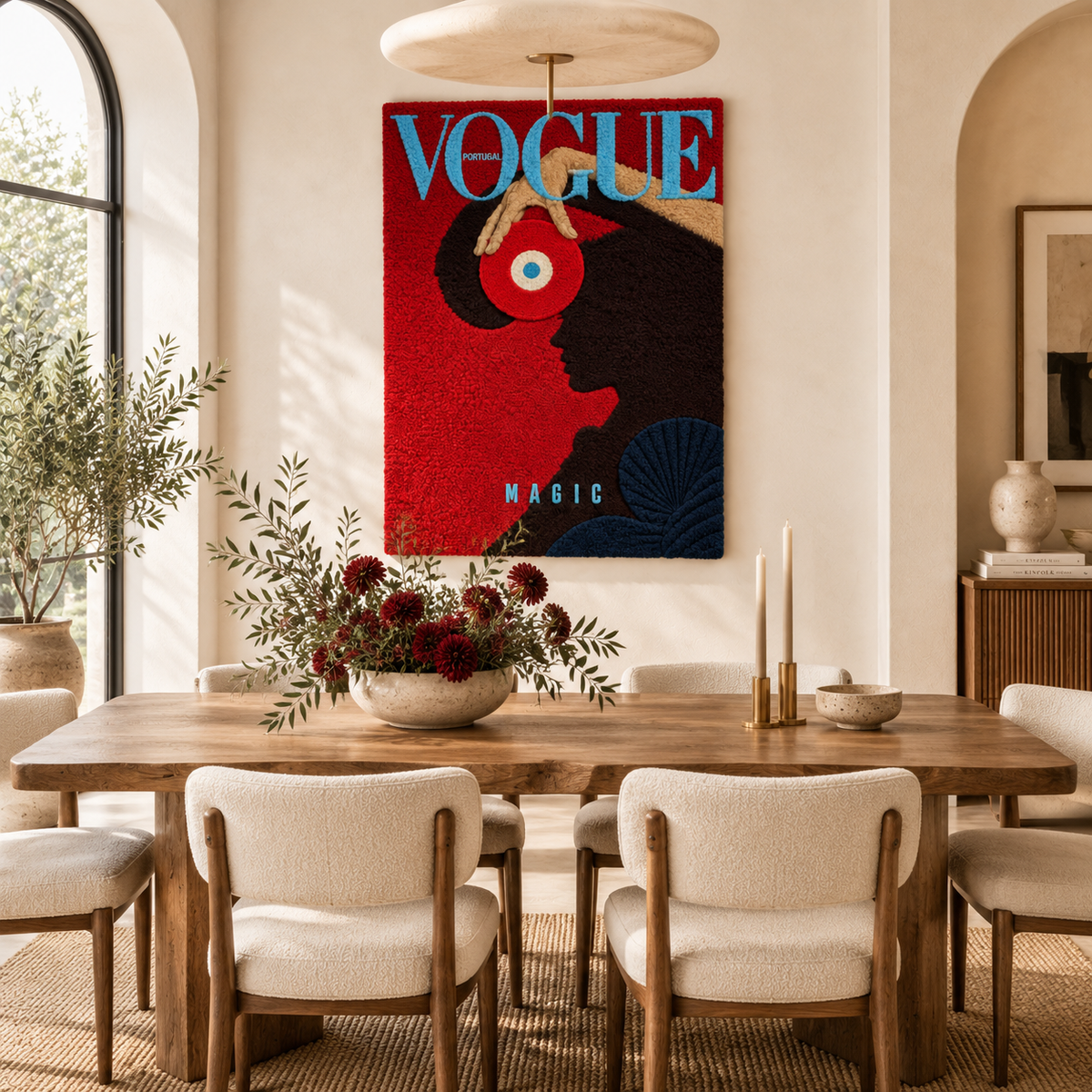 Scarlet Silhouette Magic — room setting 3