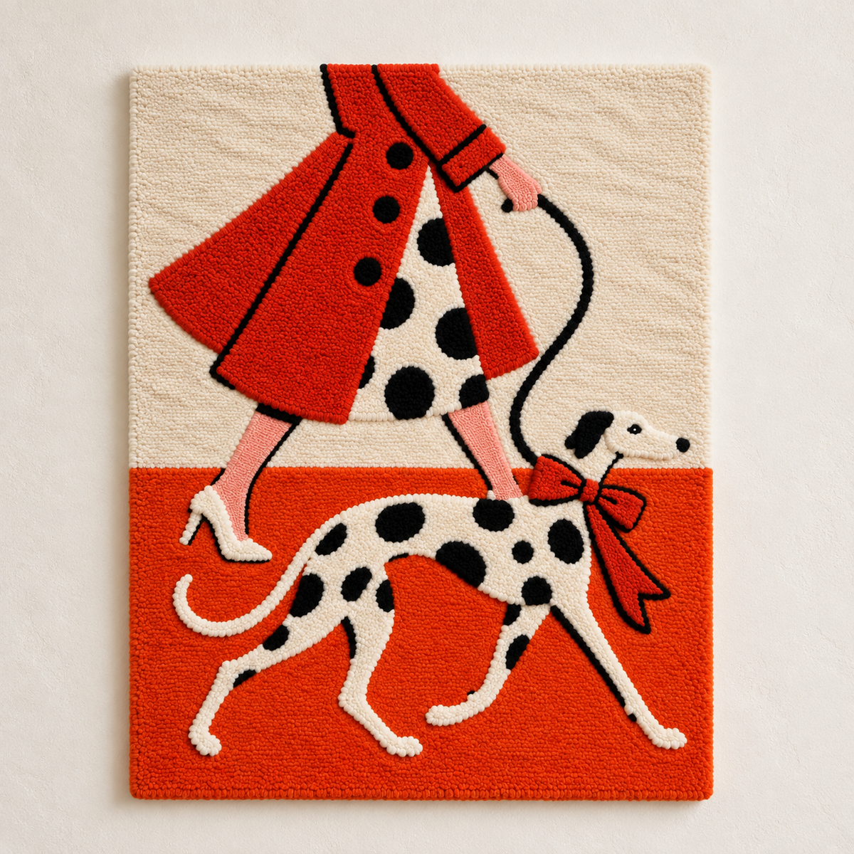 Scarlet Walk with Dalmatian — front product view [product-light]