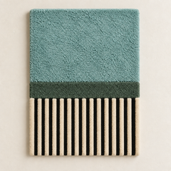 Seafoam Canopy Stripe Panel