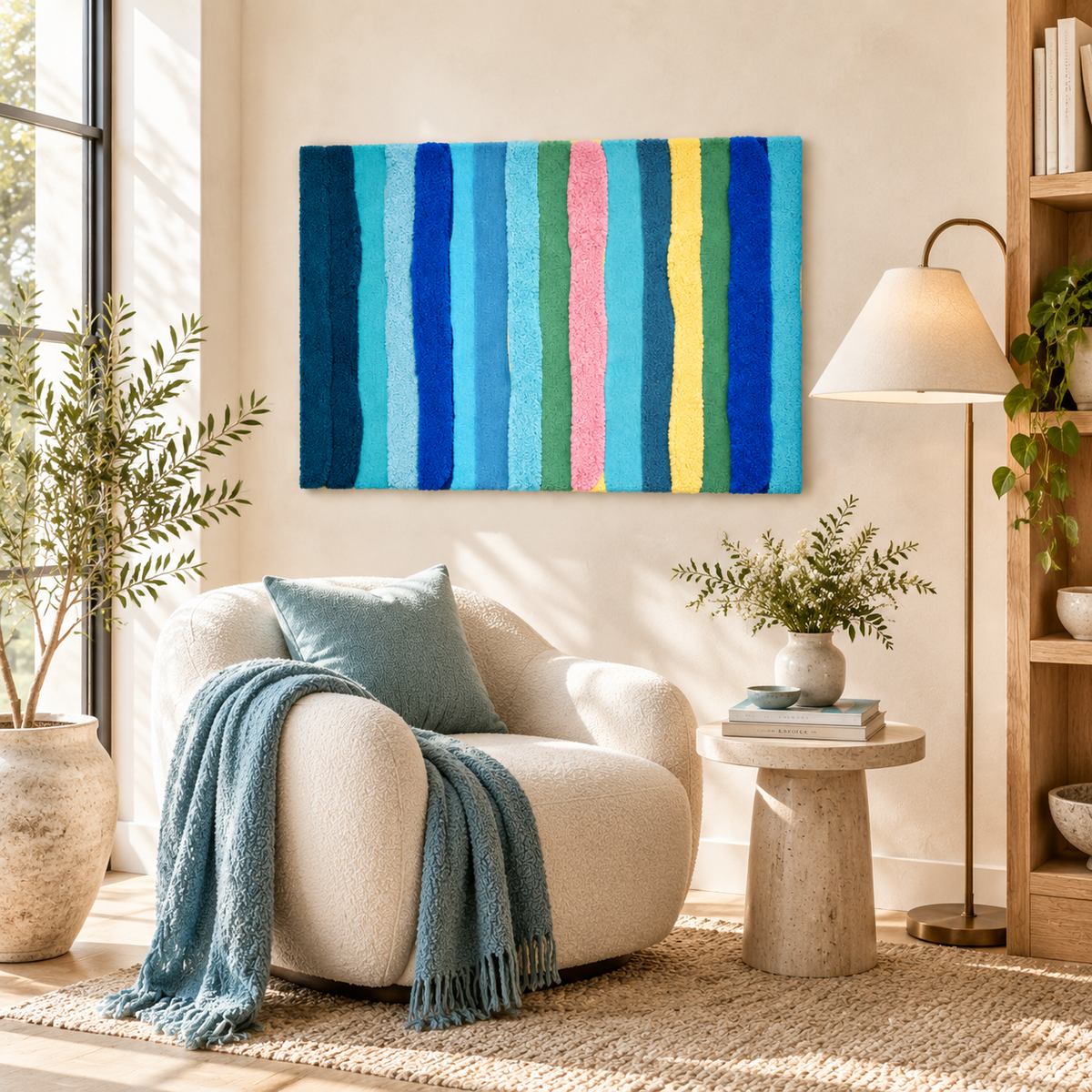 Seaside Ribbon Song — room setting 3