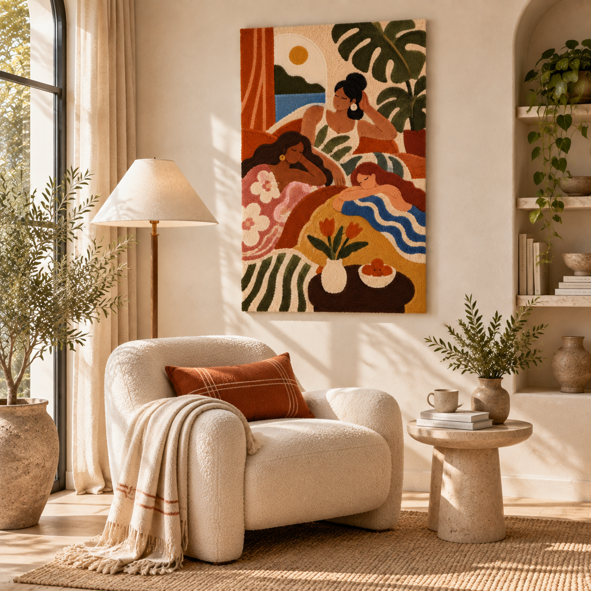 Slow Afternoon Salon — room setting 2