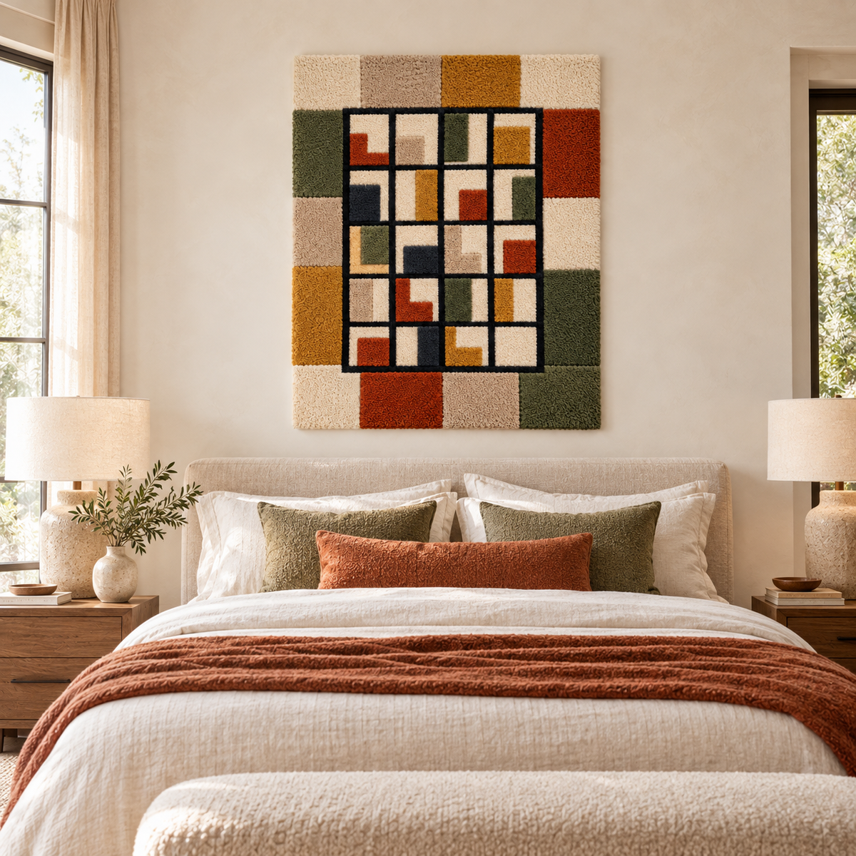 Small Windows at Dusk — room setting 1