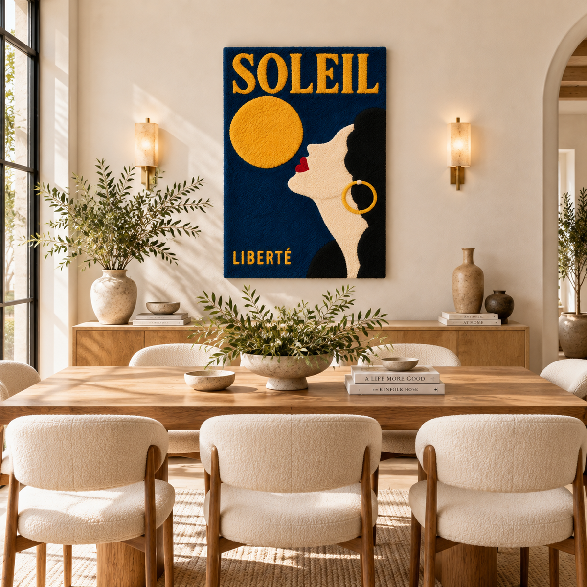 Soleil Liberte — room setting 3