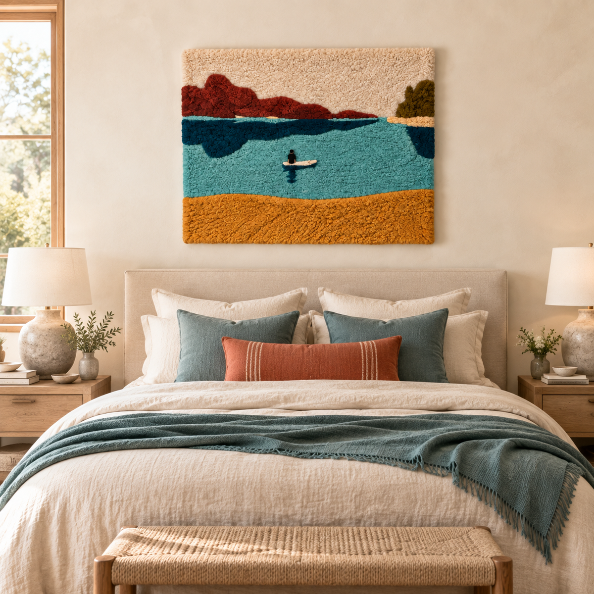 Solitude on Turquoise Water — room setting 2