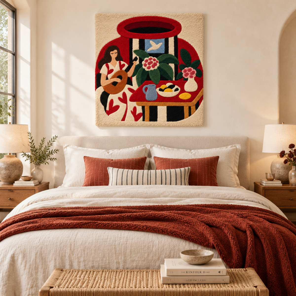 Song in the Crimson Vase — room setting 2