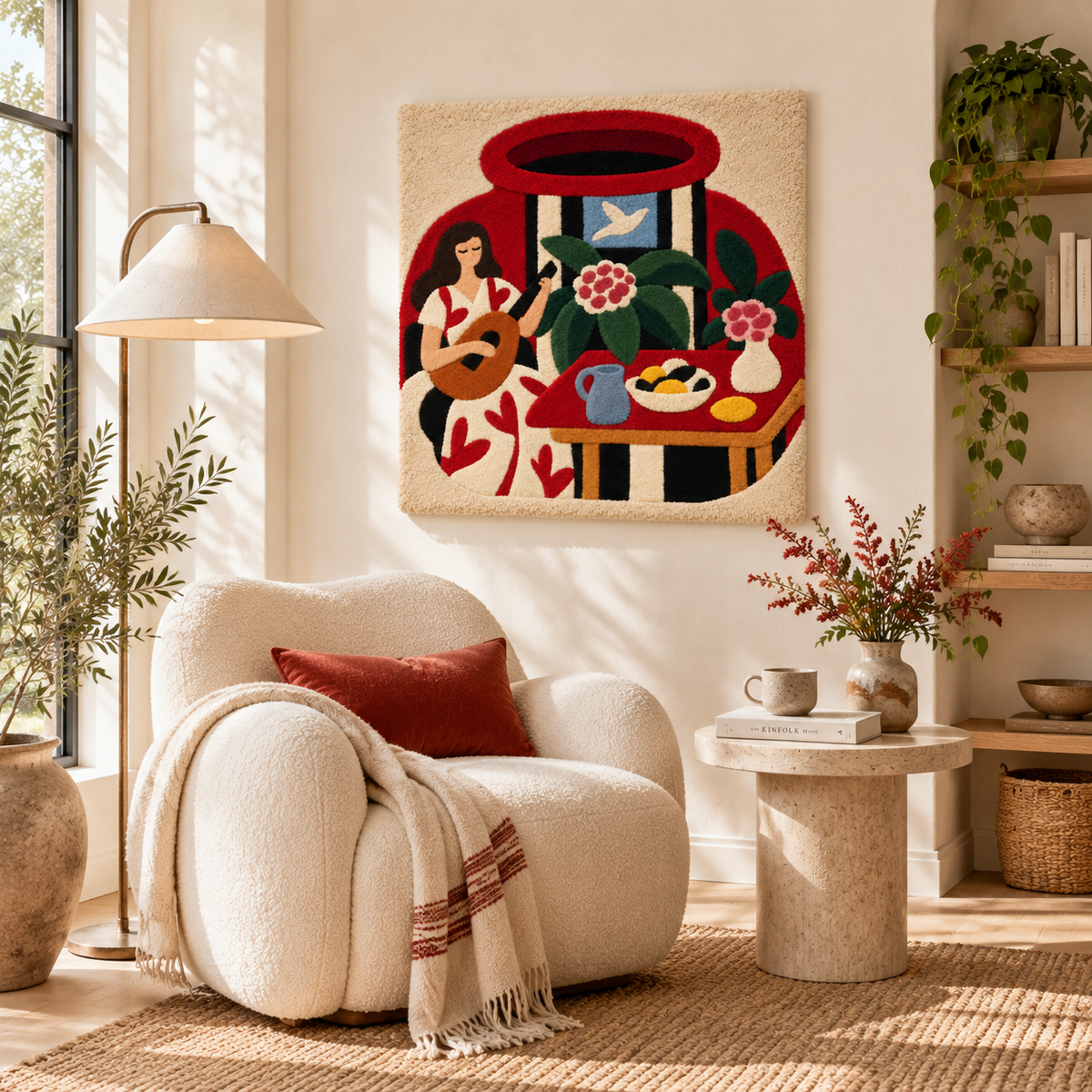 Song in the Crimson Vase — room setting 3