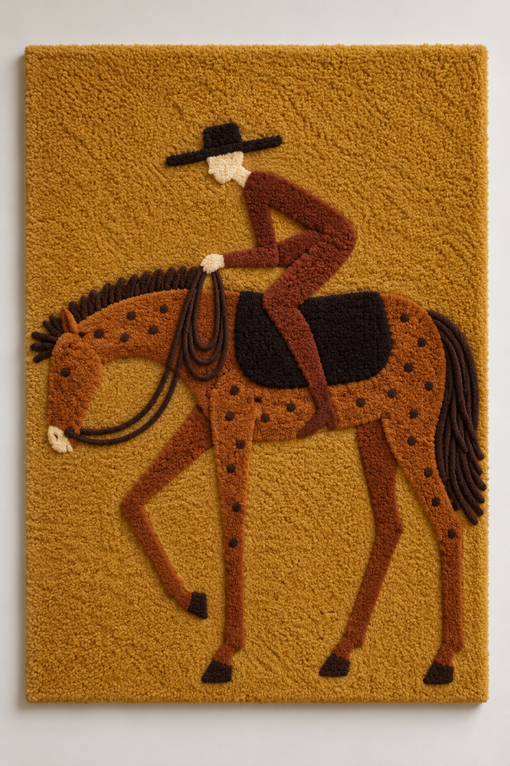 Spotted Horse and Rider by Hewn Earth Studio — additional product view