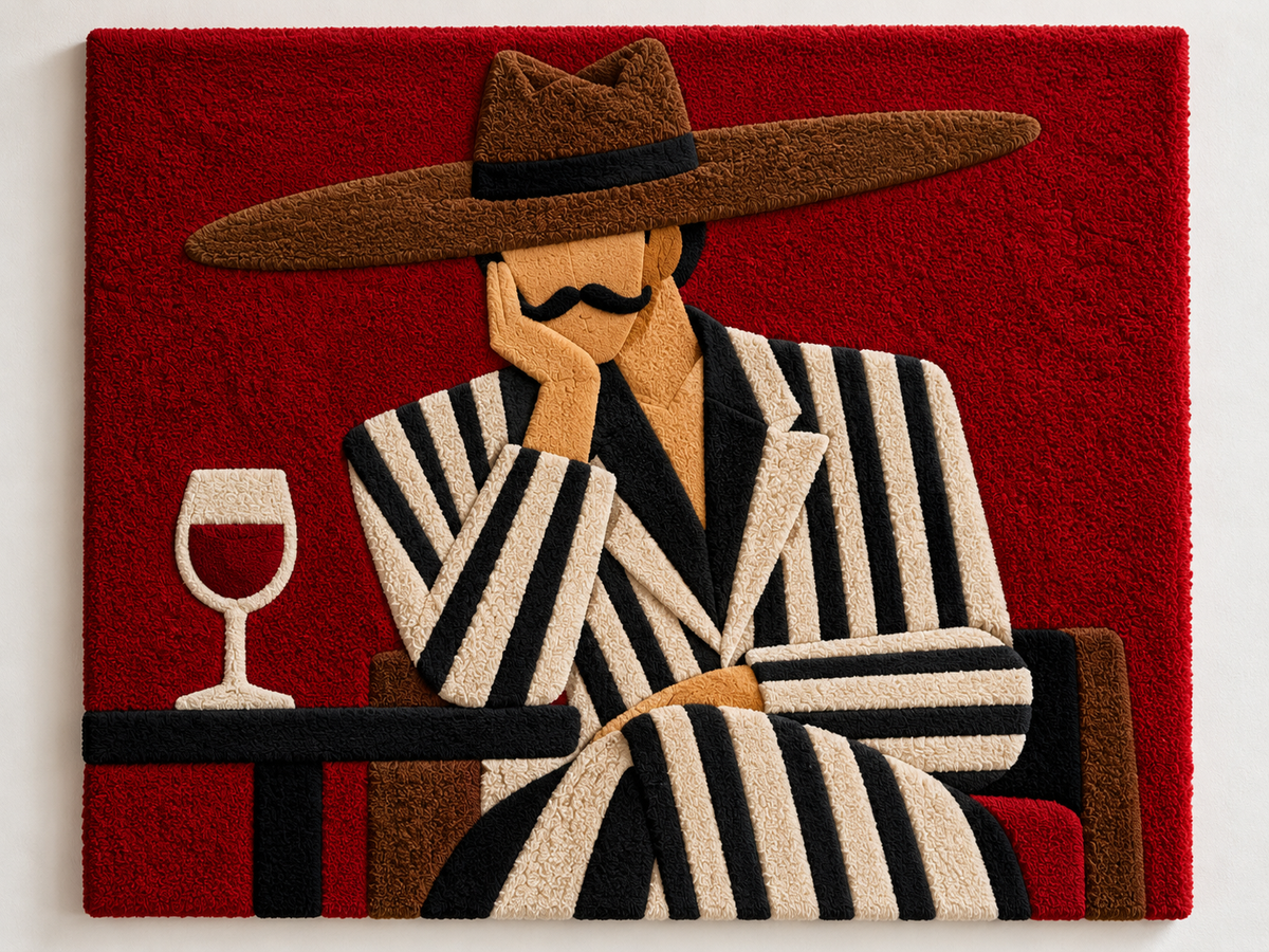 Striped Suit Reverie by Hewn Earth Studio — additional product view