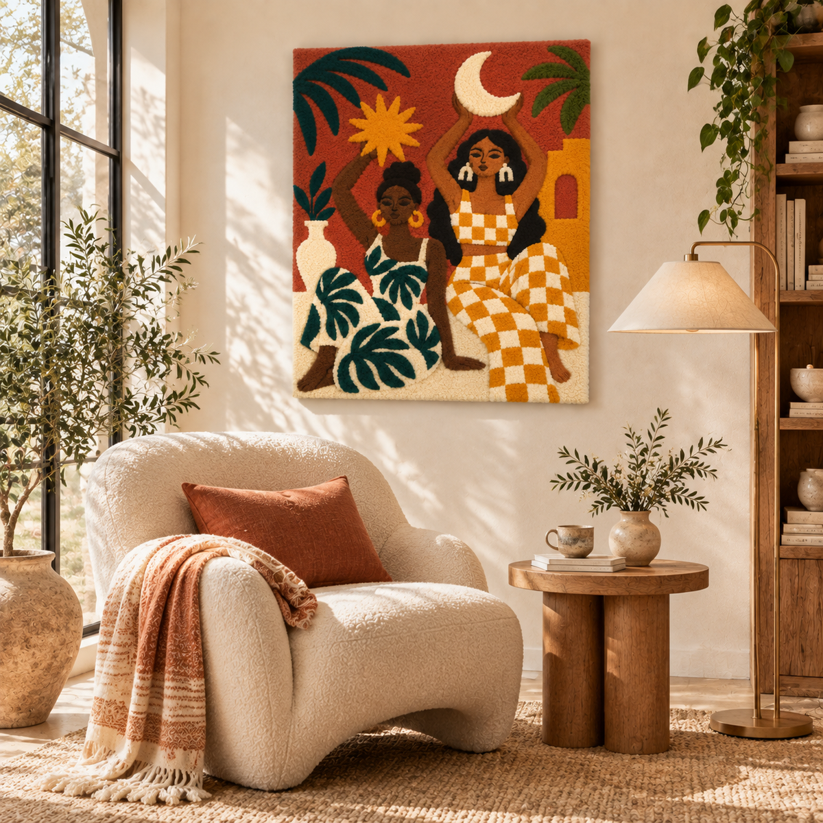 Sun and Moon Companions — room setting