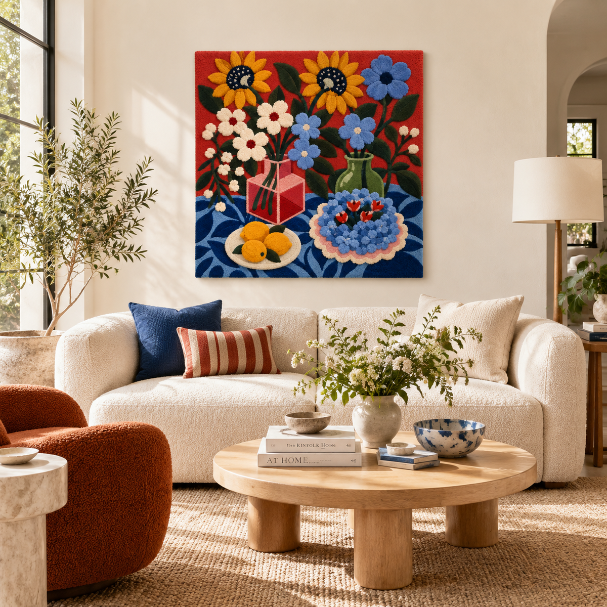 Sunflower Dessert Table — front-facing room scene [room-front]