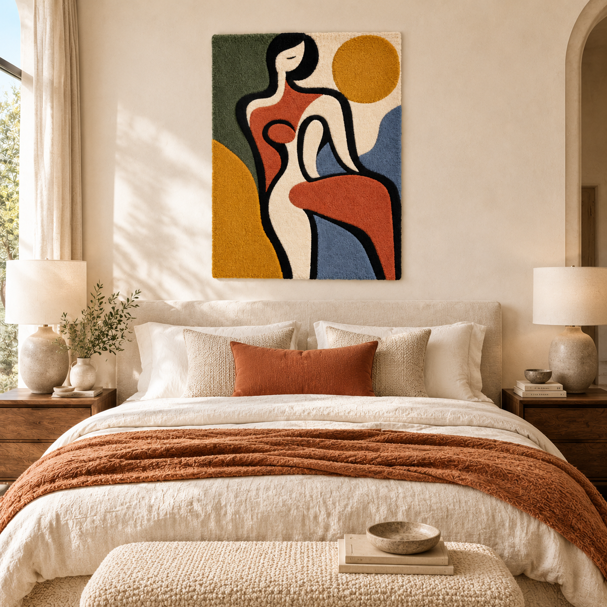 Sunlit Contour — room setting 1