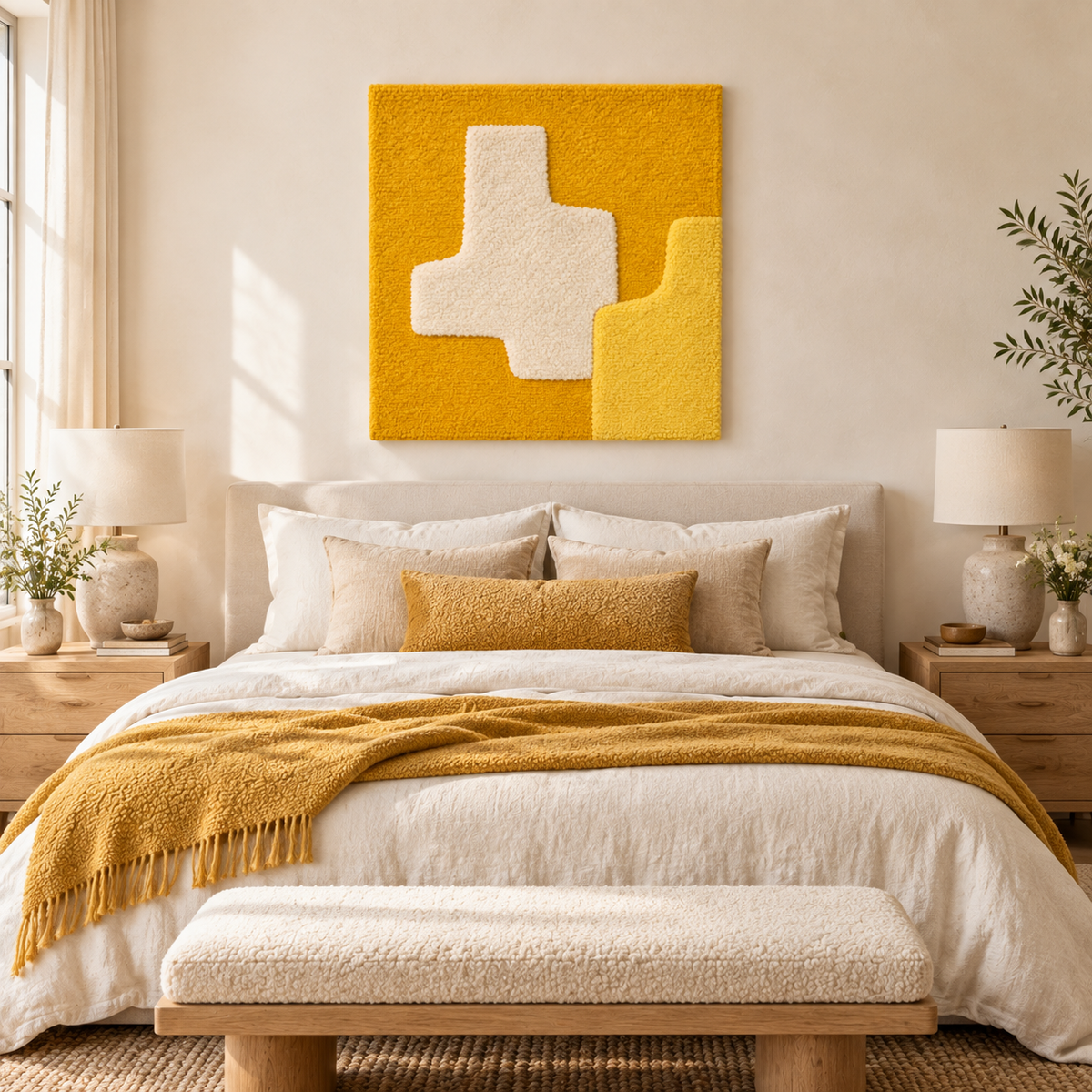 Sunlit Ivory Form — room setting 2