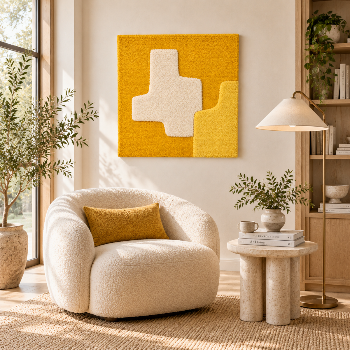 Sunlit Ivory Form — room setting 3