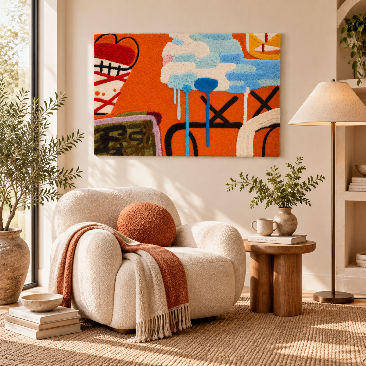Tangerine Blueprints — room setting 1