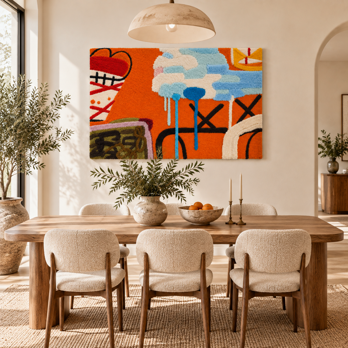 Tangerine Blueprints — room setting 3