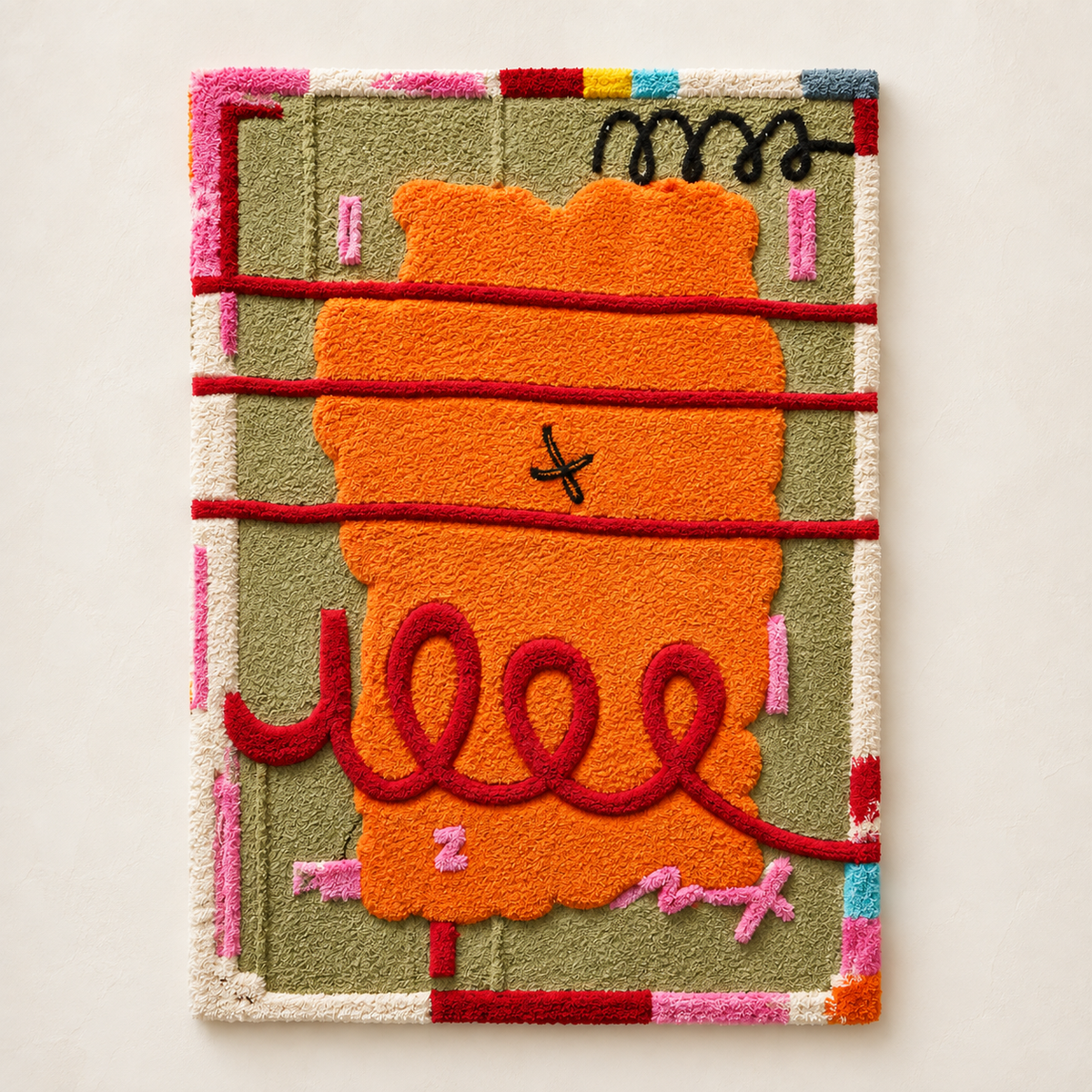 Tangerine Ribbon Playground — front product view