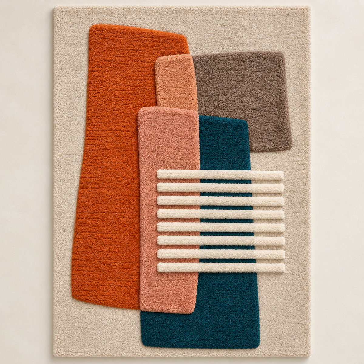 Teal Terracotta Crossbars — front product view [product-light]