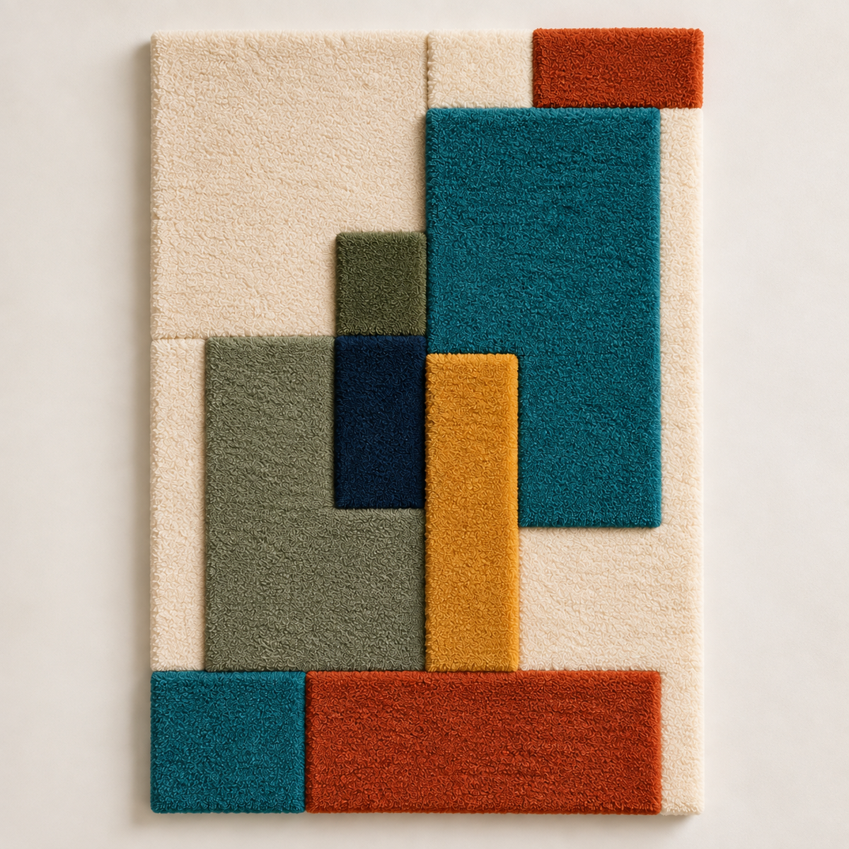 Teal Tower with a Rust Foundation — front product view [product-light]