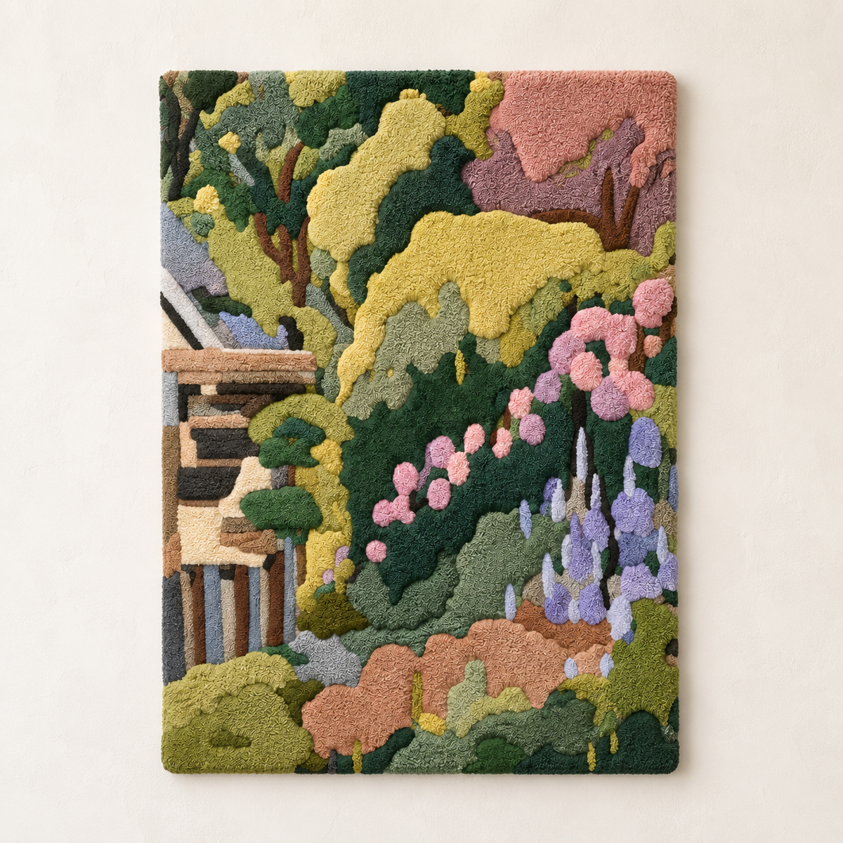 Terraced Garden in Bloom — front product view