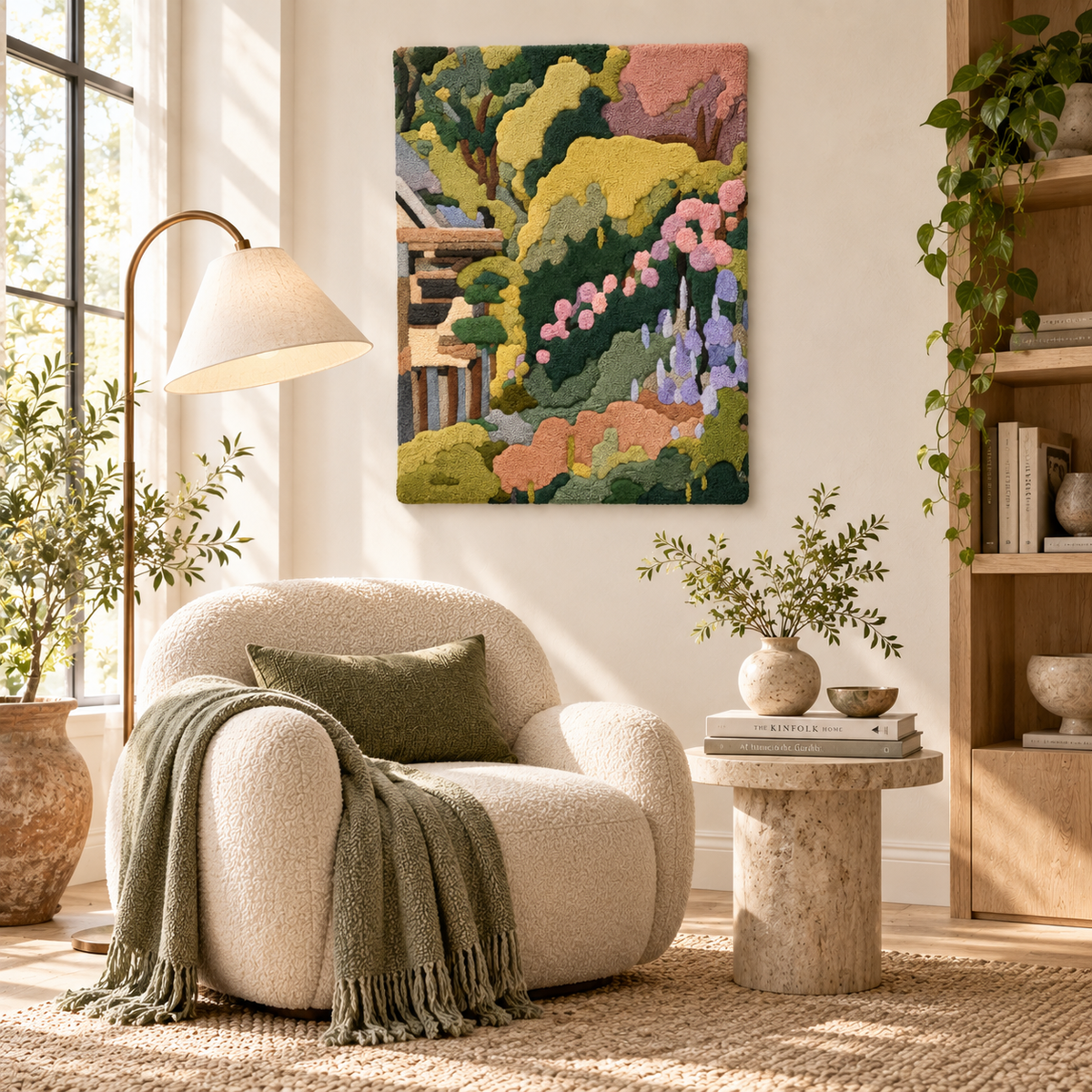 Terraced Garden in Bloom — room setting 2