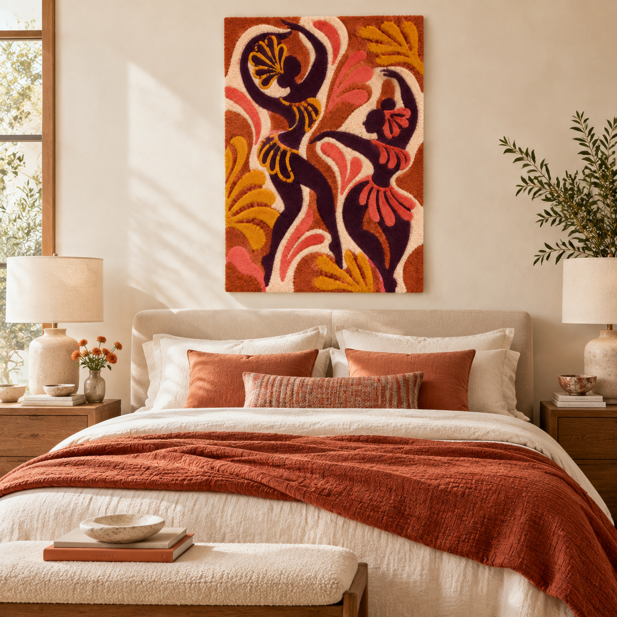 Terracotta Dance — room setting 1