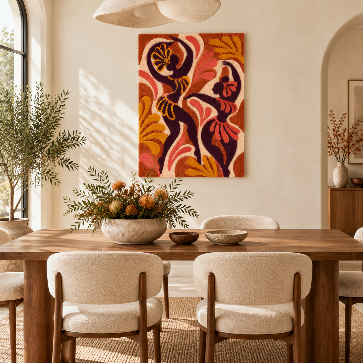 Terracotta Dance — room setting 3
