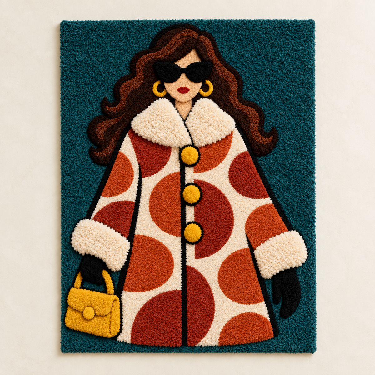 Terracotta Dots Winter Muse — front product view [product-light]