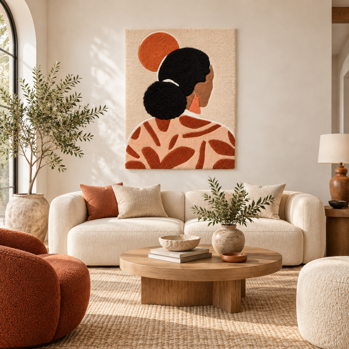 Terracotta Muse at Sundown — front-facing room scene [room-front]