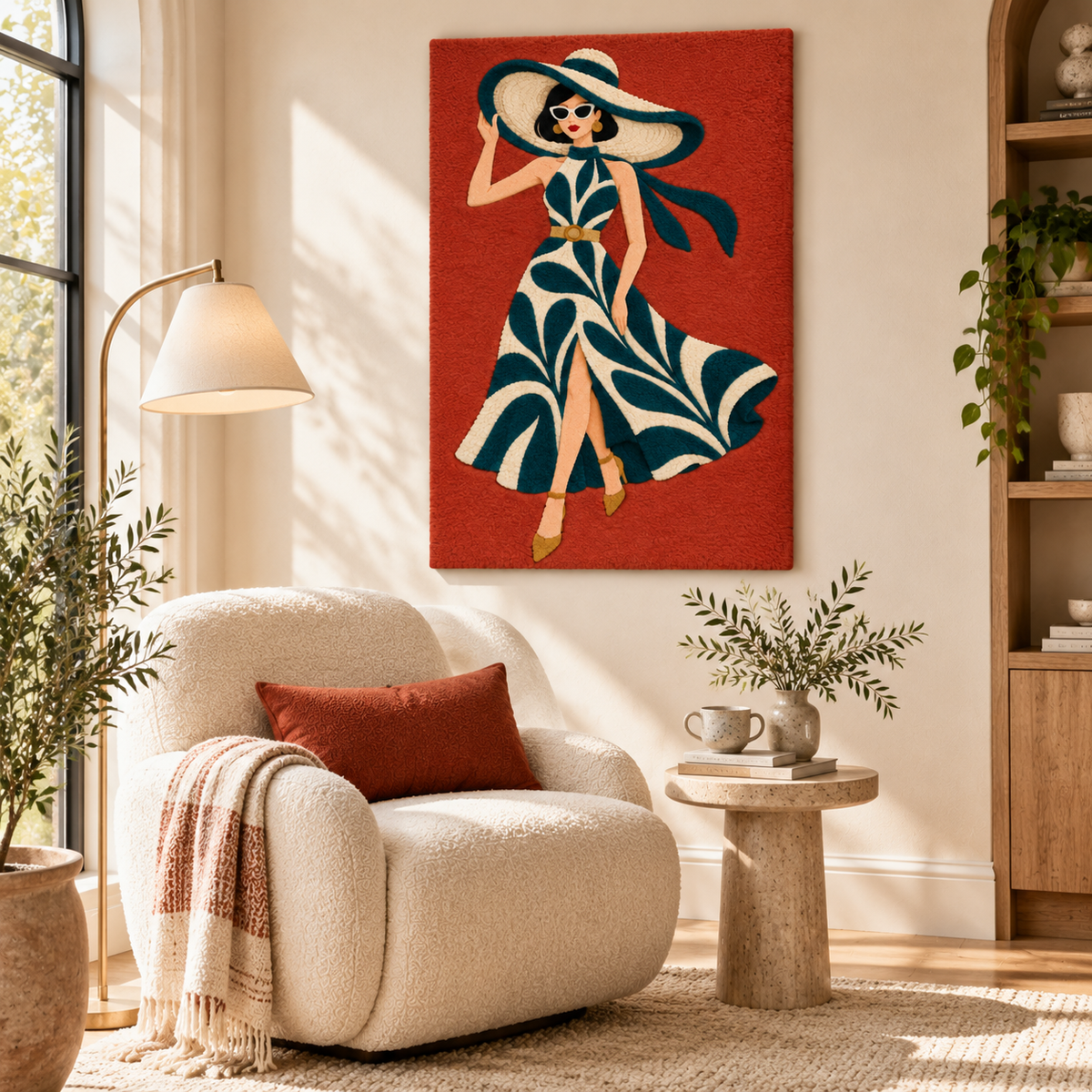 Terracotta Seaside Promenade — room setting 2