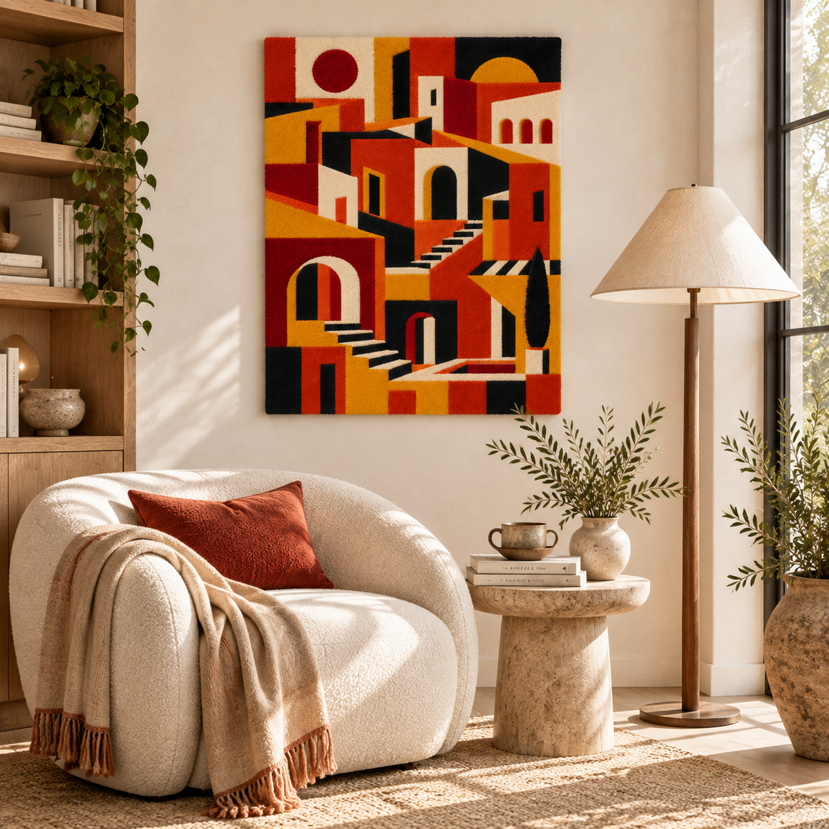 Terracotta Stairway City — room setting 2