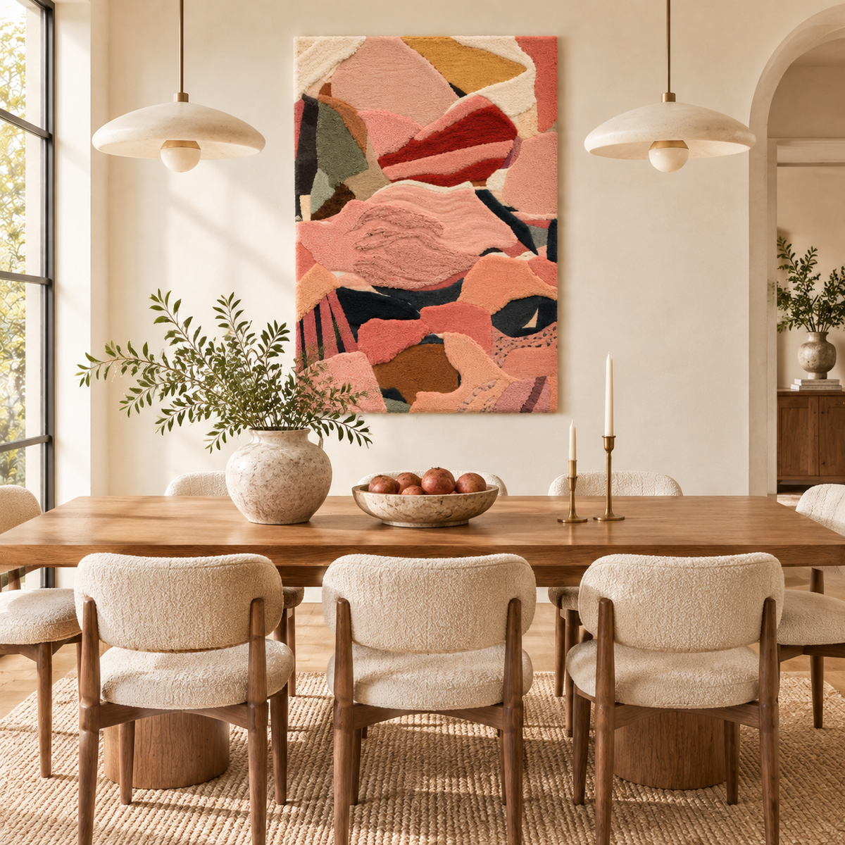 Terracotta Stone Song — room setting 1