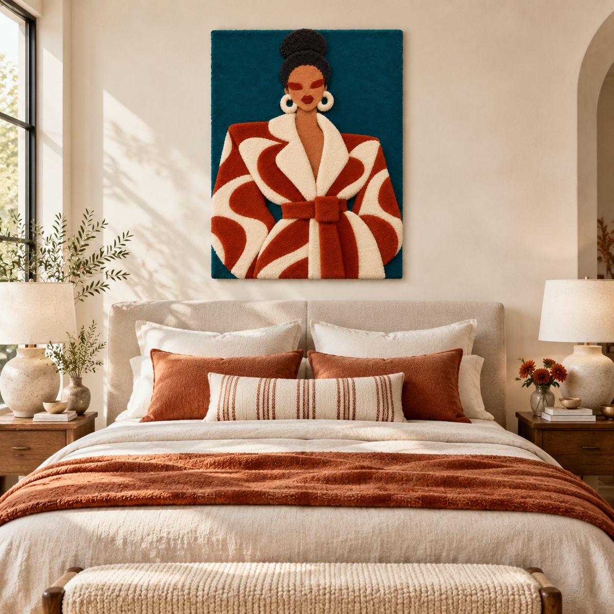 Terracotta Twist Muse — room setting 1