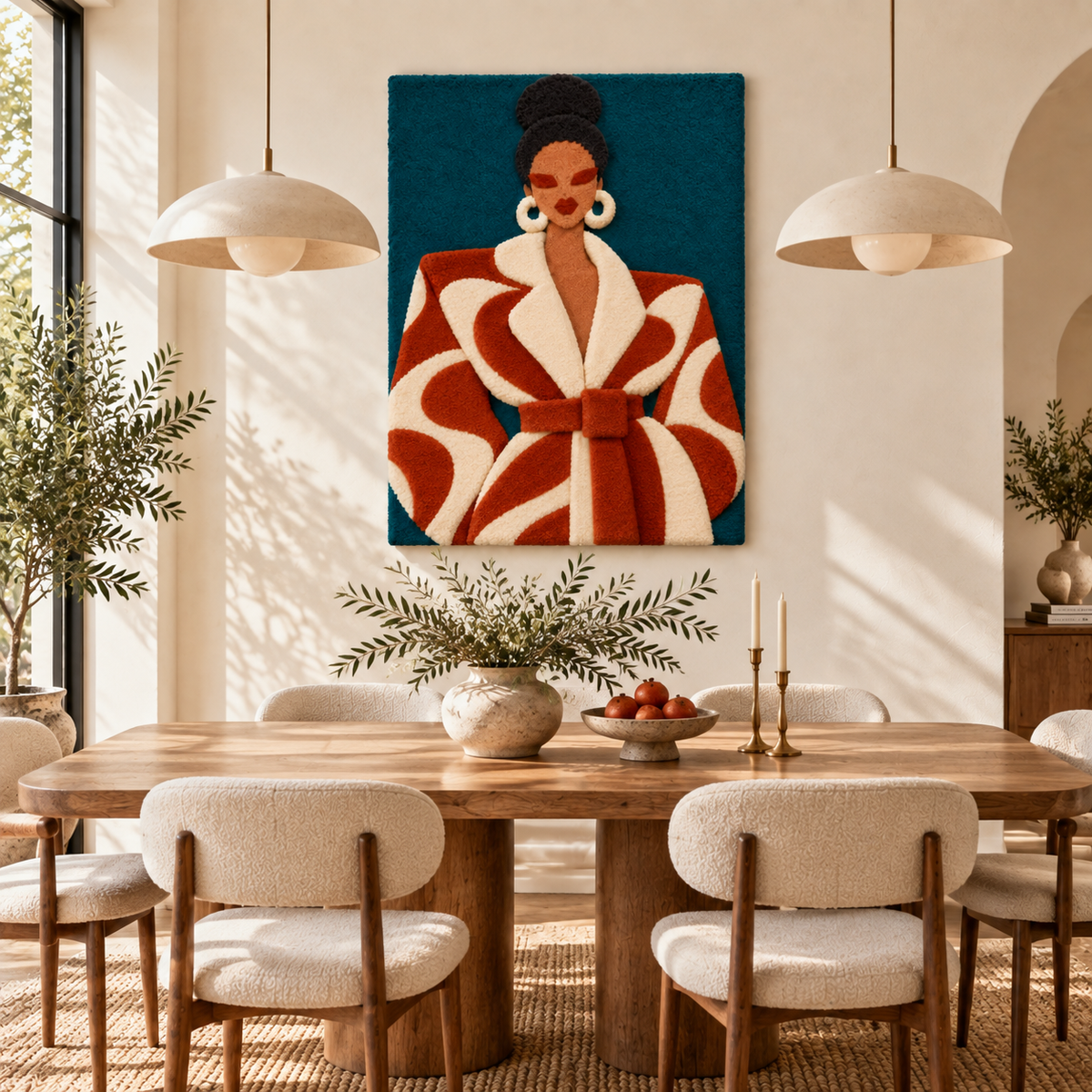 Terracotta Twist Muse — room setting 2
