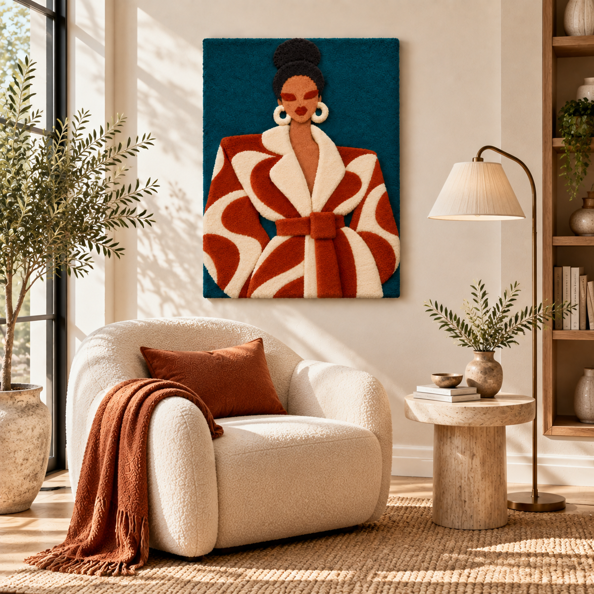 Terracotta Twist Muse — room setting 3