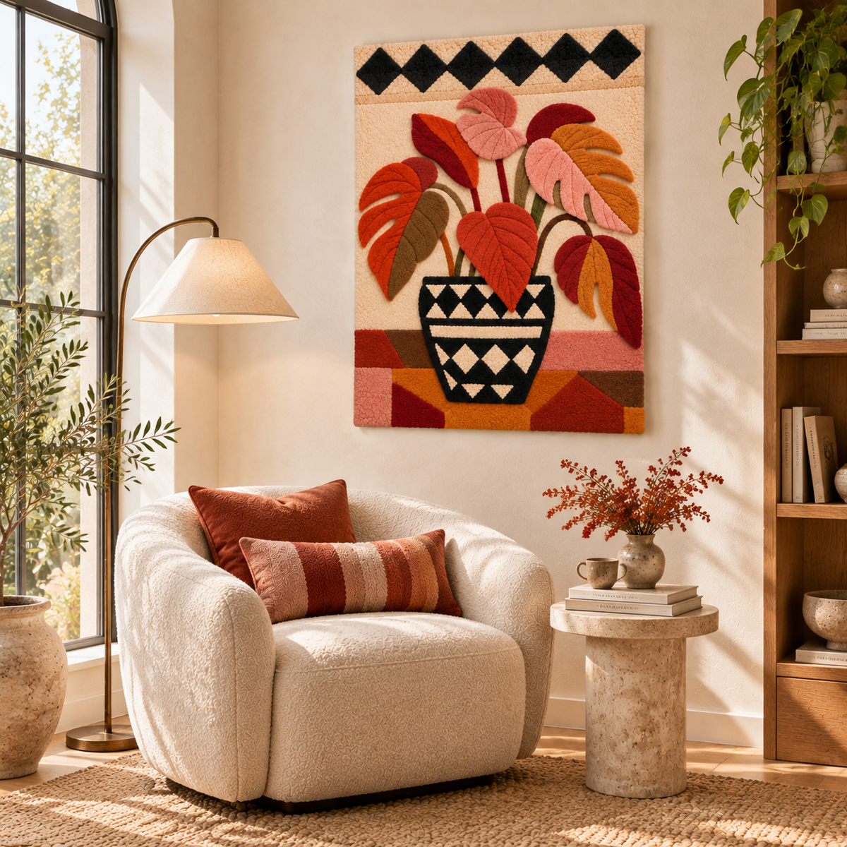 Terracotta Vessel Garden — room setting 1
