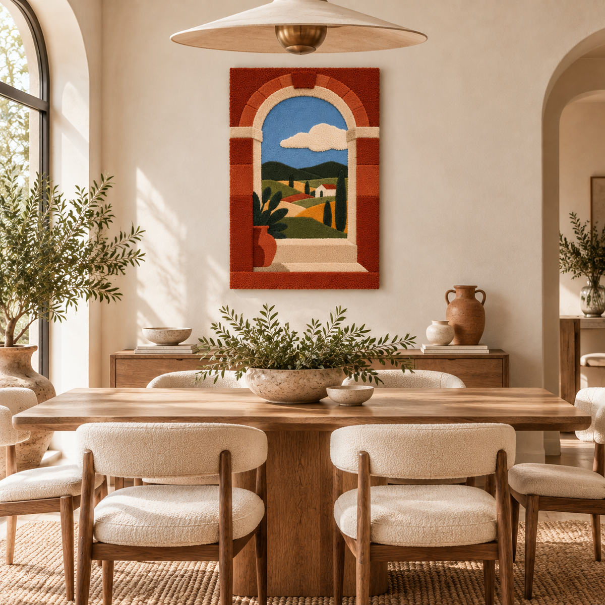 Terracotta Window Vista — room setting 1