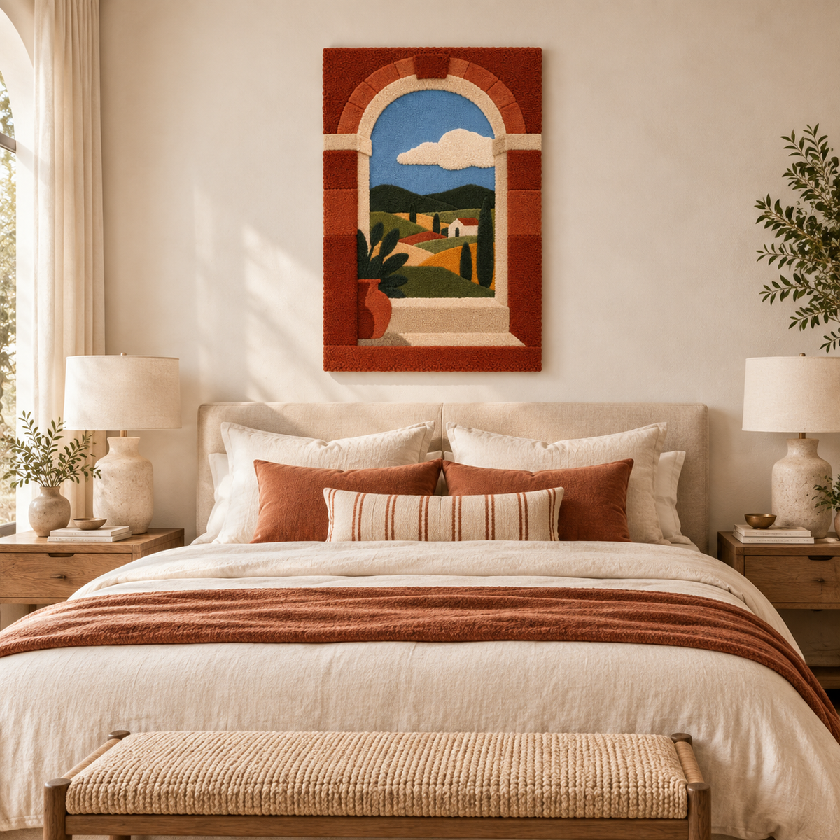 Terracotta Window Vista — room setting 2