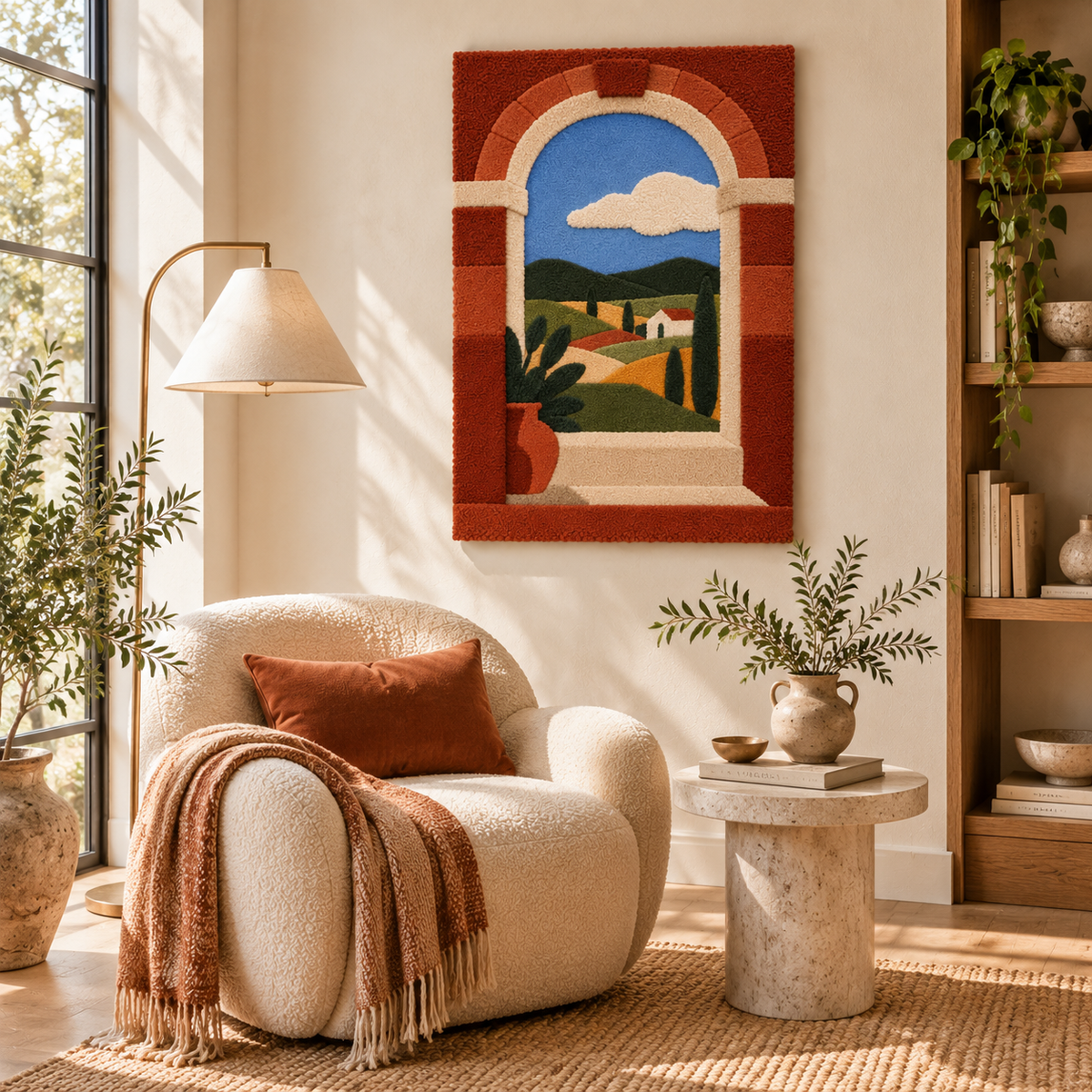 Terracotta Window Vista — room setting 3