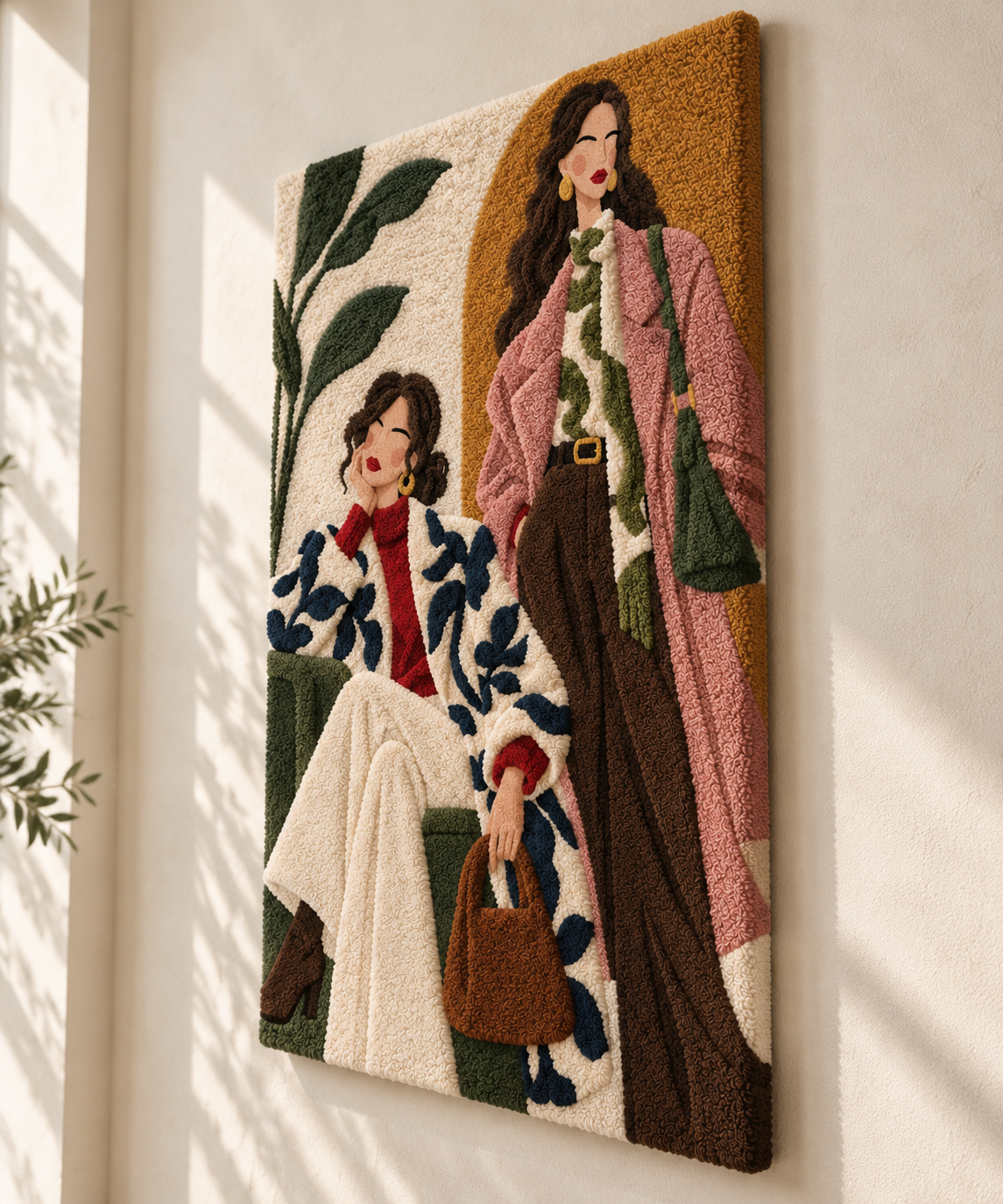 The Afternoon Edit — angled relief view