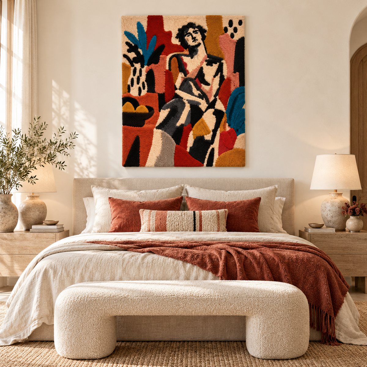 The Artist at Rest — room setting 1