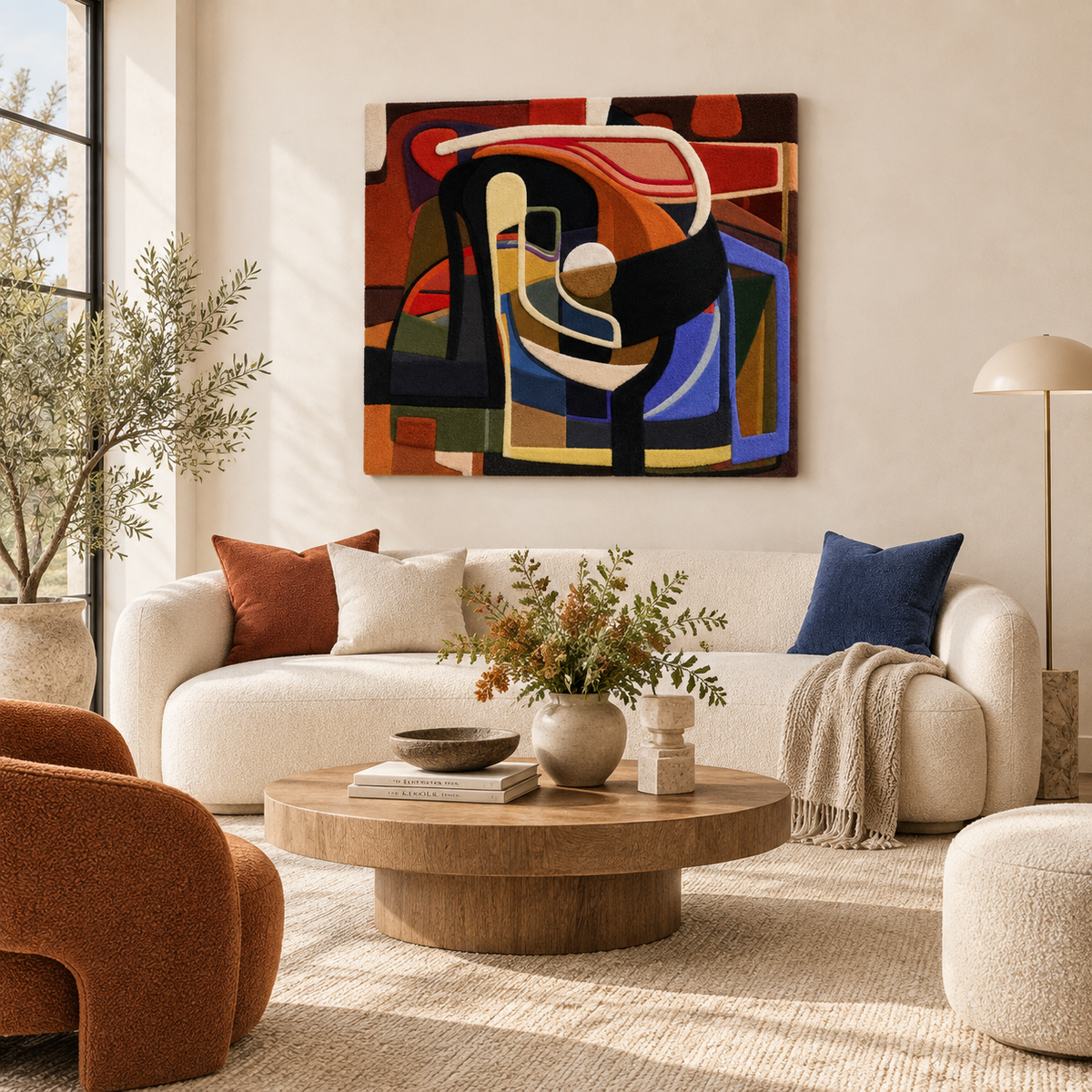 The Blue Hour Muse — front-facing room scene