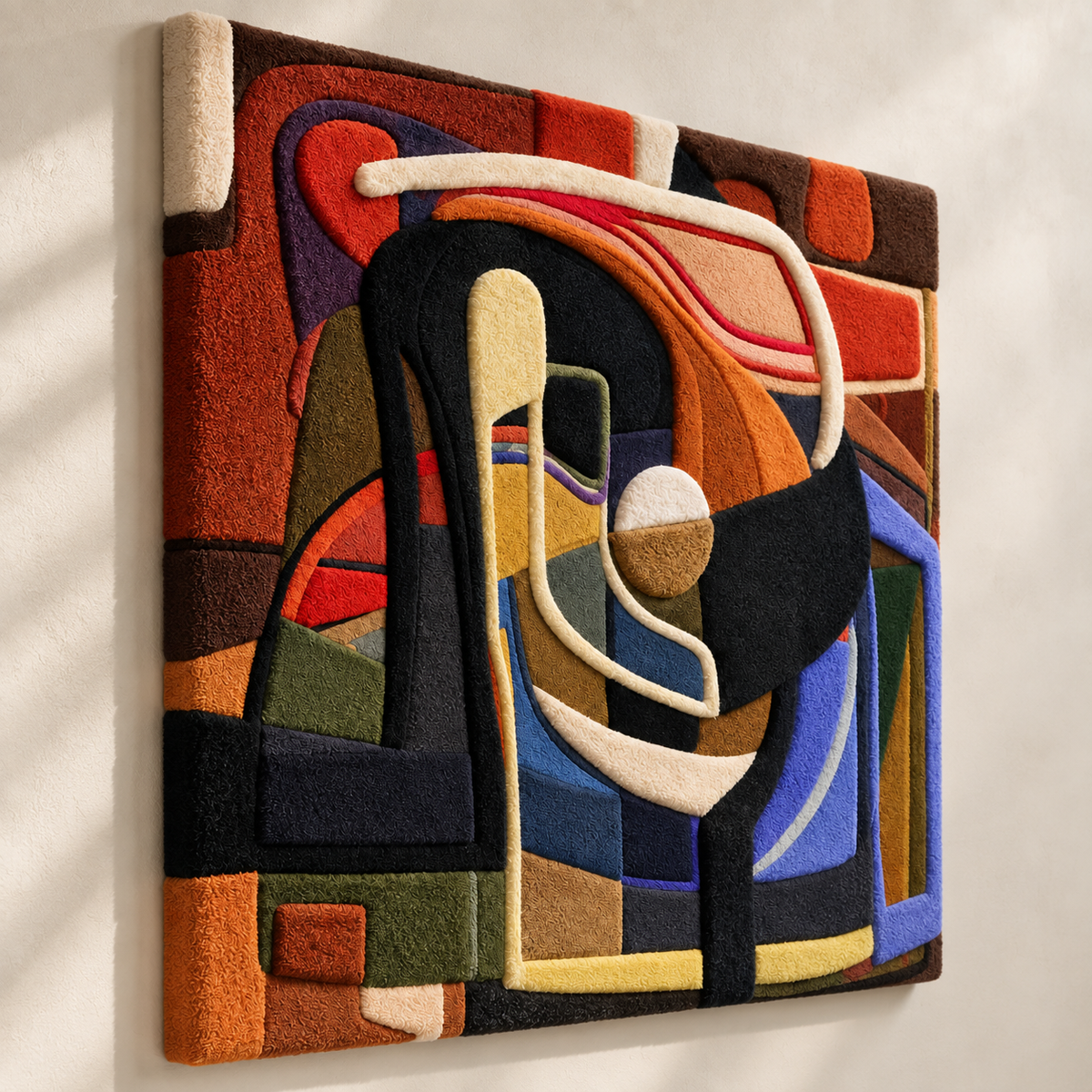 The Blue Hour Muse — angled relief view