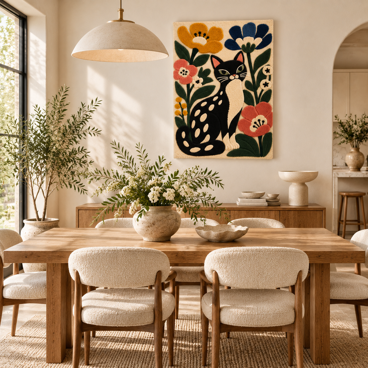 The Cat Among Blossoms — room setting 2