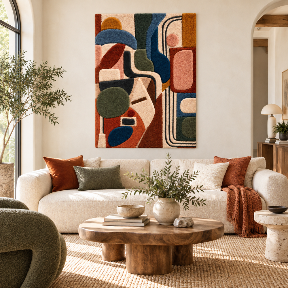 The Chromatic Arcade — front-facing room scene