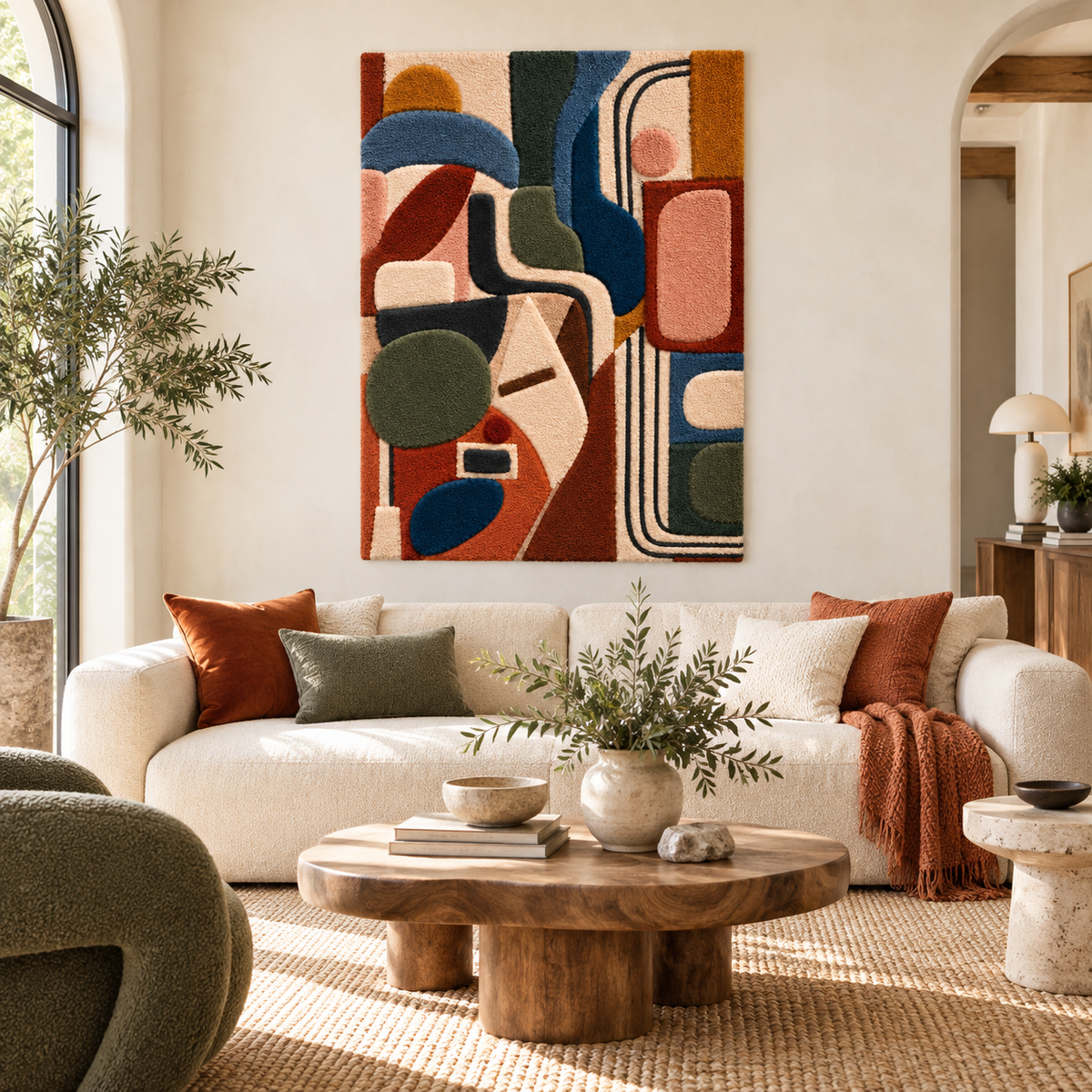 The Chromatic Arcade — front-facing room scene