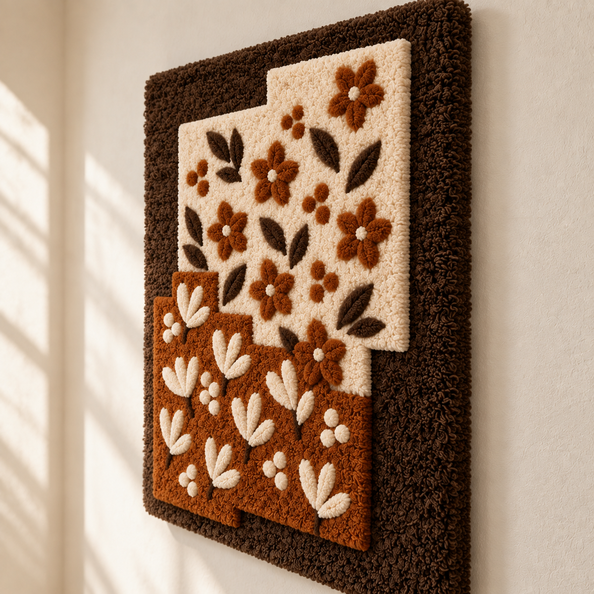 The Cocoa Folk Garden — angled relief view