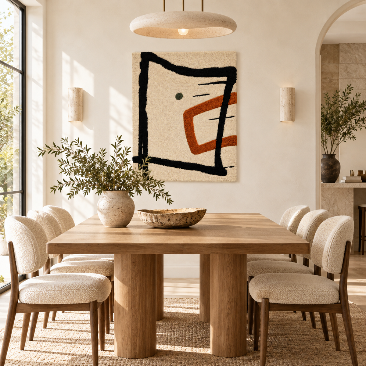 The Copper Gesture — room setting 2