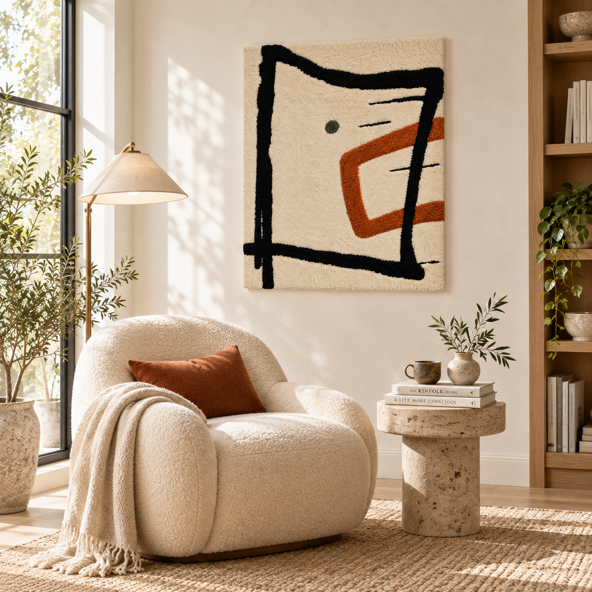 The Copper Gesture — room setting 3
