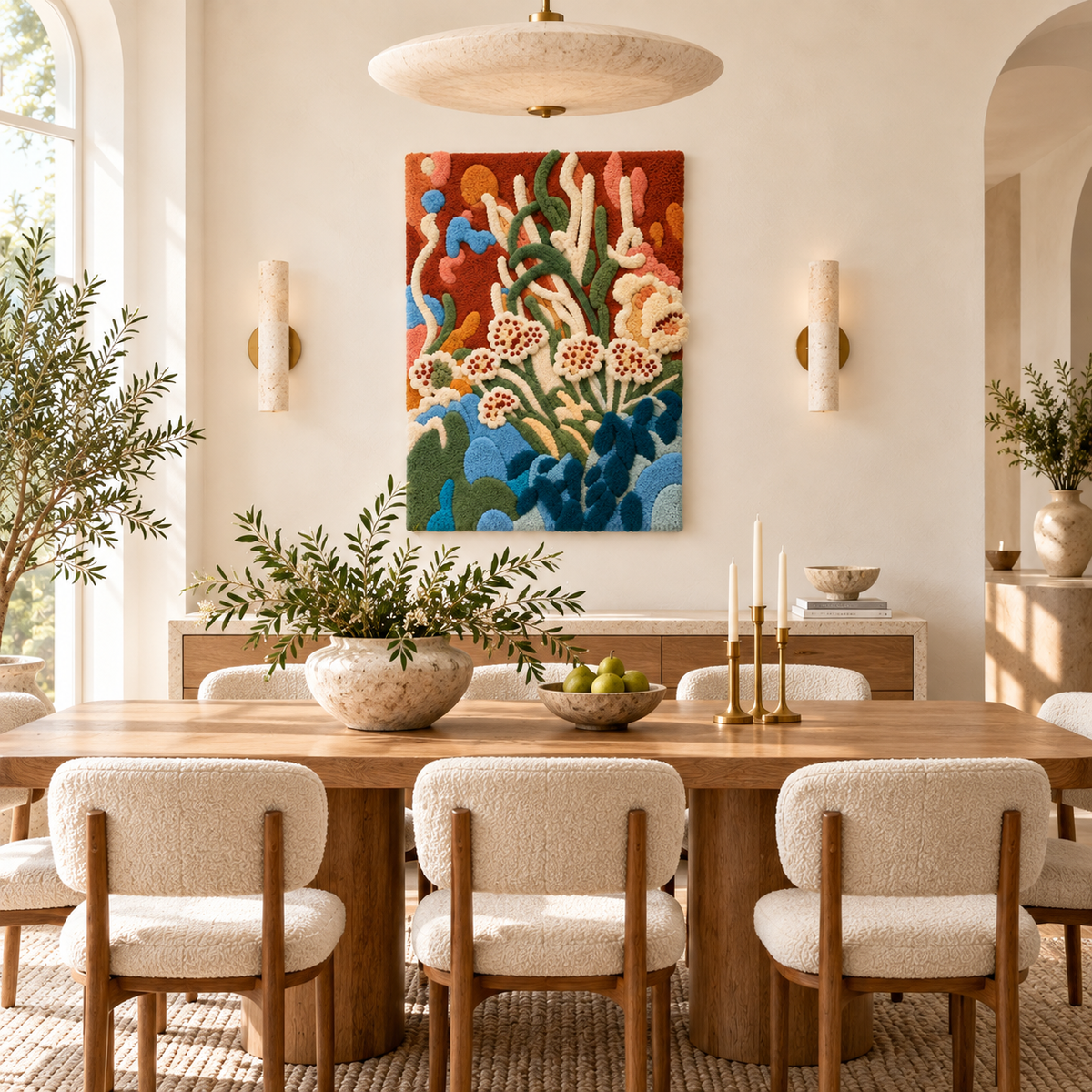 The Coral Meadow — room setting 1
